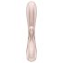 Satisfyer Hot Lover - wibrator z funkcją smart - srebrny