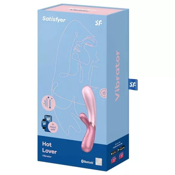 Satisfyer Hot Lover - wibrator sterowany aplikacją (różowy)