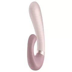   Satisfyer Heat Wave - wibrator rozgrzewający sterowany aplikacją (beżowy)