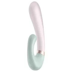   Satisfyer Heat Wave - wibrator rozgrzewający sterowany aplikacją (mięta)
