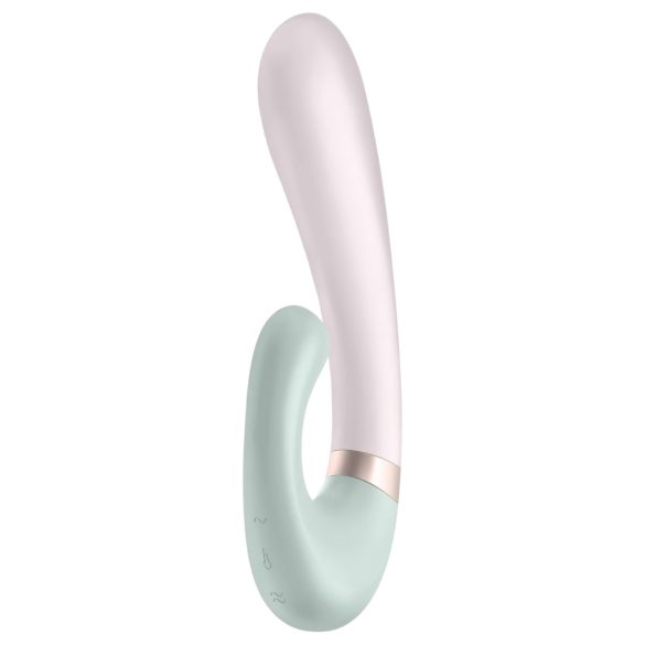 Satisfyer Heat Wave - inteligentny, rozgrzewający, łechtaczkowy wibrator (miętowy)