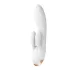 Satisfyer Double Flex - wibrator z uchwytem na łechtaczkę sterowany aplikacją (biały)