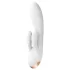 Satisfyer Double Flex - wibrator z ramieniem na łechtaczkę sterowany aplikacją (biały)