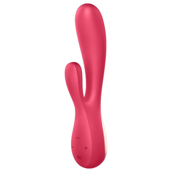 Satisfyer Mono Flex - inteligentny wodoodporny wibrator (czerwony)