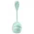 Satisfyer Smooth Petal - noszone jajeczko wibrujące sterowane aplikacją (zielone)