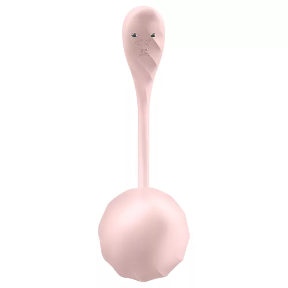 Satisfyer - jajko wibrujące sterowane radiowo - różowy