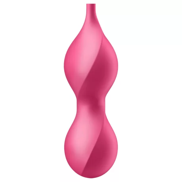 Satisfyer Love Birds 2 - kulki gejszy z wibracją sterowane aplikacją (różowe)