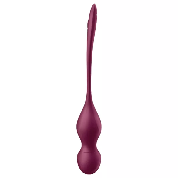 Satisfyer Love Birds Vary - wibrujące kulki gejszy sterowane aplikacją (czerwone)