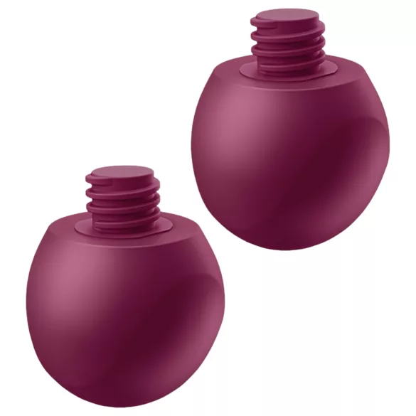Satisfyer Love Birds Vary - wibrujące kulki gejszy sterowane aplikacją (czerwone)