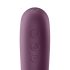 Satisfyer Dual Kiss - 2 w 1, wibrator waginalny i łechtaczkowy (fioletowy)