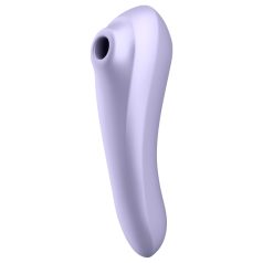   Satisfyer Dual Pleasure - wibrator 2w1 z falami powietrza - fioletowy