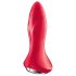 Satisfyer Rotator Plug 1 - koralikowy wibrator analny (czerwony)