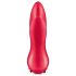 Satisfyer Rotator Plug 1 - koralikowy wibrator analny (czerwony)