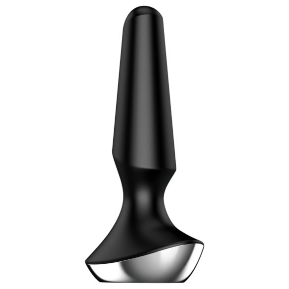 Satisfyer Plug-ilicious 2 - inteligentny wibrator analny (czarny)
