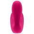Satisfyer Top Secret - wibrujący masażer z 2 silnikami - silikon różowy