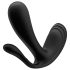 Satisfyer Top Secret Plus - inteligentny 3-ramienny wibrator (czarny)