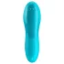 Satisfyer Teaser - wibrujący masażer palca - akumulatorowy wodoodporny turkusowy