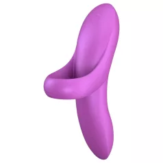   Satisfyer - wibrujący masażer na palec - wodoodporny, akumulatorowy - różowy