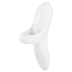   Satisfyer Bold Lover - wibrator na palec - akumulator wodoodporny - biały