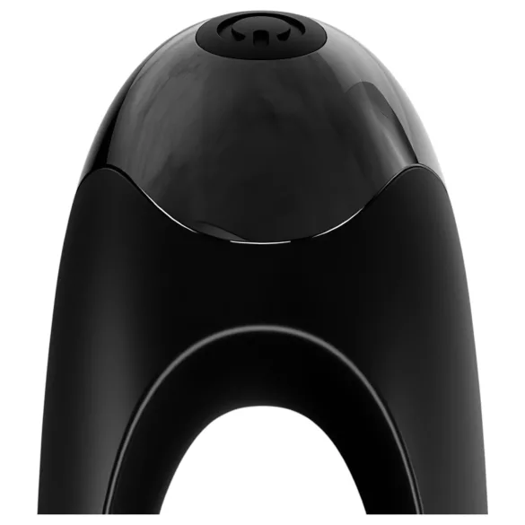Satisfyer Candy Cane - wodoodporny, ładowany wibrator dwuramienny (czarny)