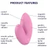 Satisfyer Love Riot - wodoszczelny wibrator na palec, akumulatorowy (różowy)