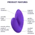 Satisfyer Love Riot - wibrator na palec bezprzewodowy wodoodporny fioletowy