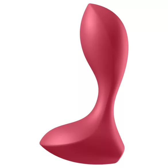 Satisfyer Backdoor Lover - wibrator analny ładowany USB wodoodporny czerwony