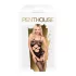 Penthouse Hot Nightfall - komplet erotyczny siateczkowy falowany otwarty - XL