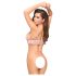 Penthouse Double Spice - komplet bielizny - koronka - nude - L/XL