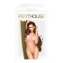 Penthouse Double Spice - komplet bielizny - koronka - nude - L/XL