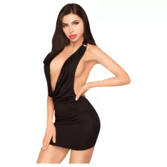 Penthouse - sukienka halter z stringami - czarna - M/L