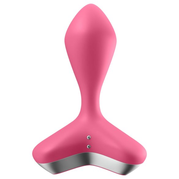 Satisfyer - wibrator analny akumulatorowy - różowy
