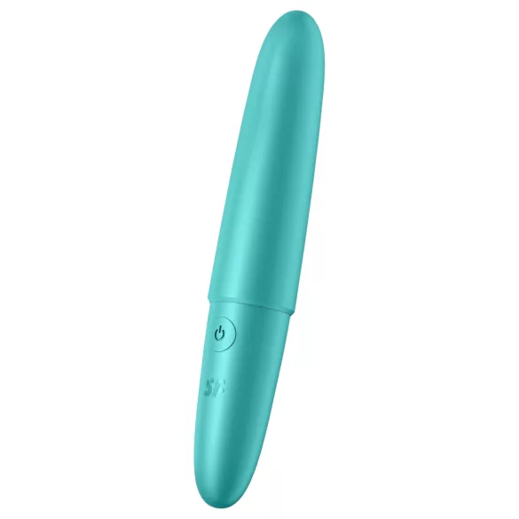 Satisfyer - wibrujący pocisk - wodoodporny miniwibrator - turkusowy