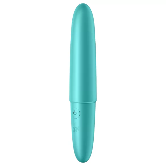 Satisfyer - wibrujący pocisk - wodoodporny miniwibrator - turkusowy