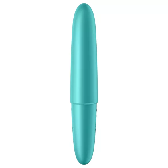 Satisfyer - wibrujący pocisk - wodoodporny miniwibrator - turkusowy