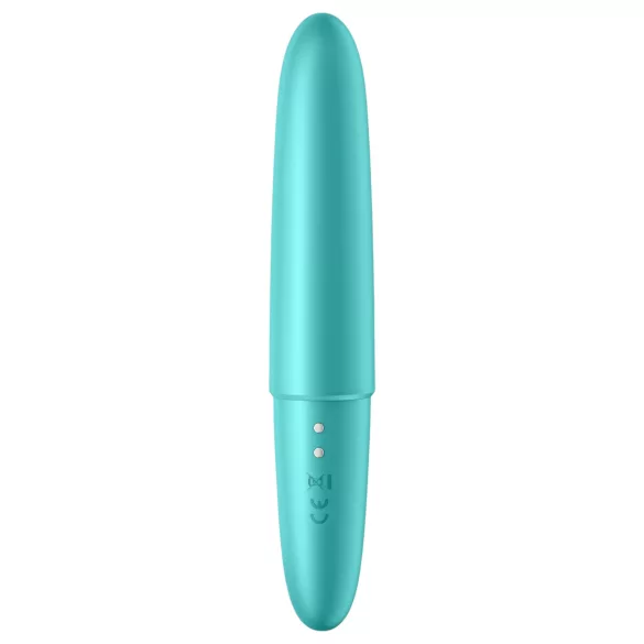 Satisfyer - wibrujący pocisk - wodoodporny miniwibrator - turkusowy