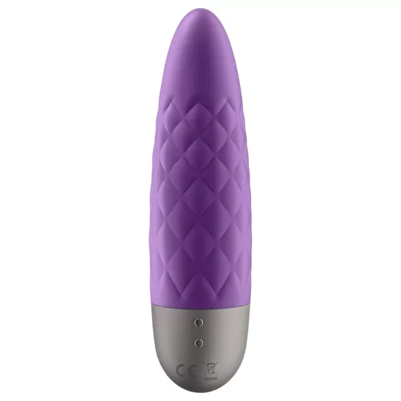 Satisfyer - wibrator mini wodoodporny z akumulatorem - fioletowy