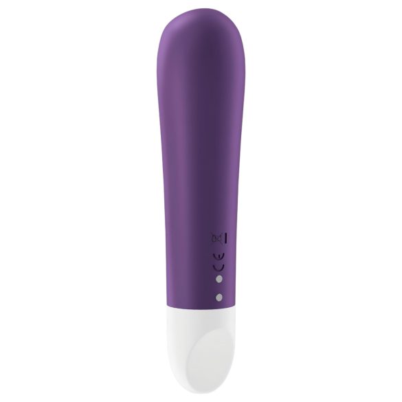 Satisfyer - mini wibrator ładowany USB - wodoodporny - fioletowy