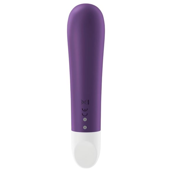 Satisfyer - mini wibrator ładowany USB - wodoodporny - fioletowy