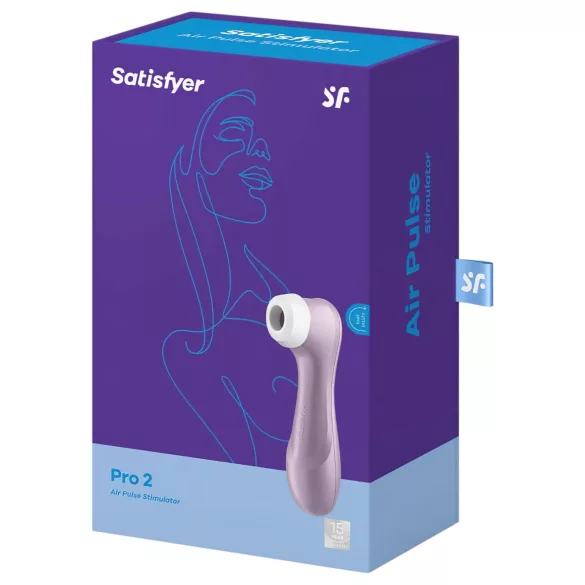 Satisfyer Pro 2 Gen2 - ładowany akumulatorowo stymulator łechtaczki (fioletowy)