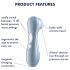 Satisfyer Pro 2 Gen2 - bezprzewodowy stymulator łechtaczki (Niebieski)
