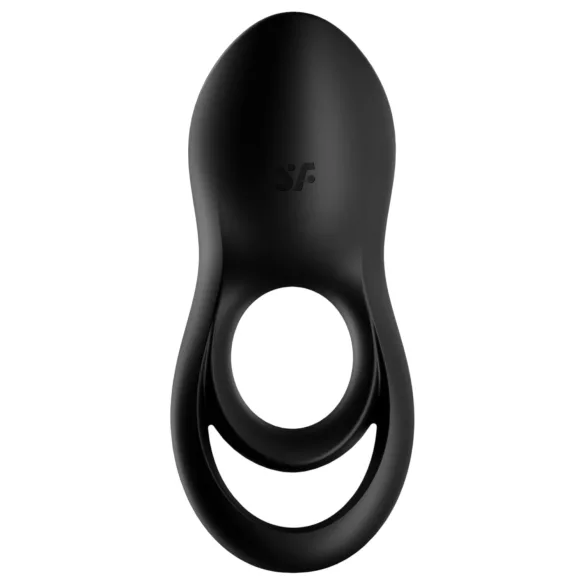 Satisfyer Legendary Duo - pierścień erekcyjny wibrujący akumulatorowy - czarny