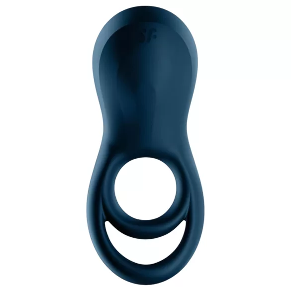 Satisfyer Epic Duo - pierścień erekcyjny wibrujący - silikon czarny