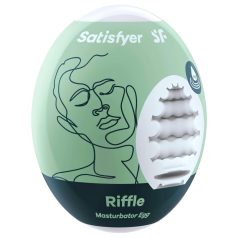   Satisfyer Egg Riffle - masturbator jajko - silikon - 1 sztuka