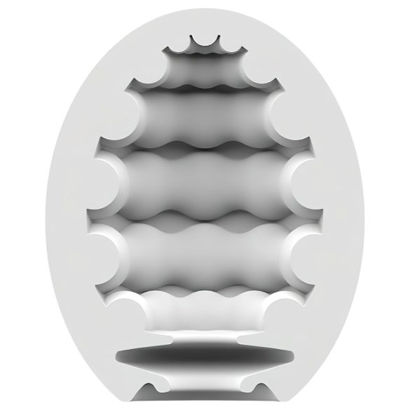 Satisfyer Egg Riffle - masturbator jajko - silikon - 1 sztuka