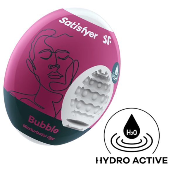 Satisfyer Egg Bubble - masturbator jajko - silikon