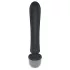 Satisfyer Triple Lover - wibrator do punktu G i masażu - silikon srebrny