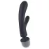 Satisfyer Triple Lover - wibrator do punktu G i masażu - silikon srebrny