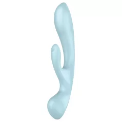   Satisfyer Triple Oh - wibrator z funkcją stymulacji łechtaczki - akumulatorowy
