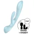Satisfyer Triple Oh - wibrator z funkcją stymulacji łechtaczki - akumulatorowy